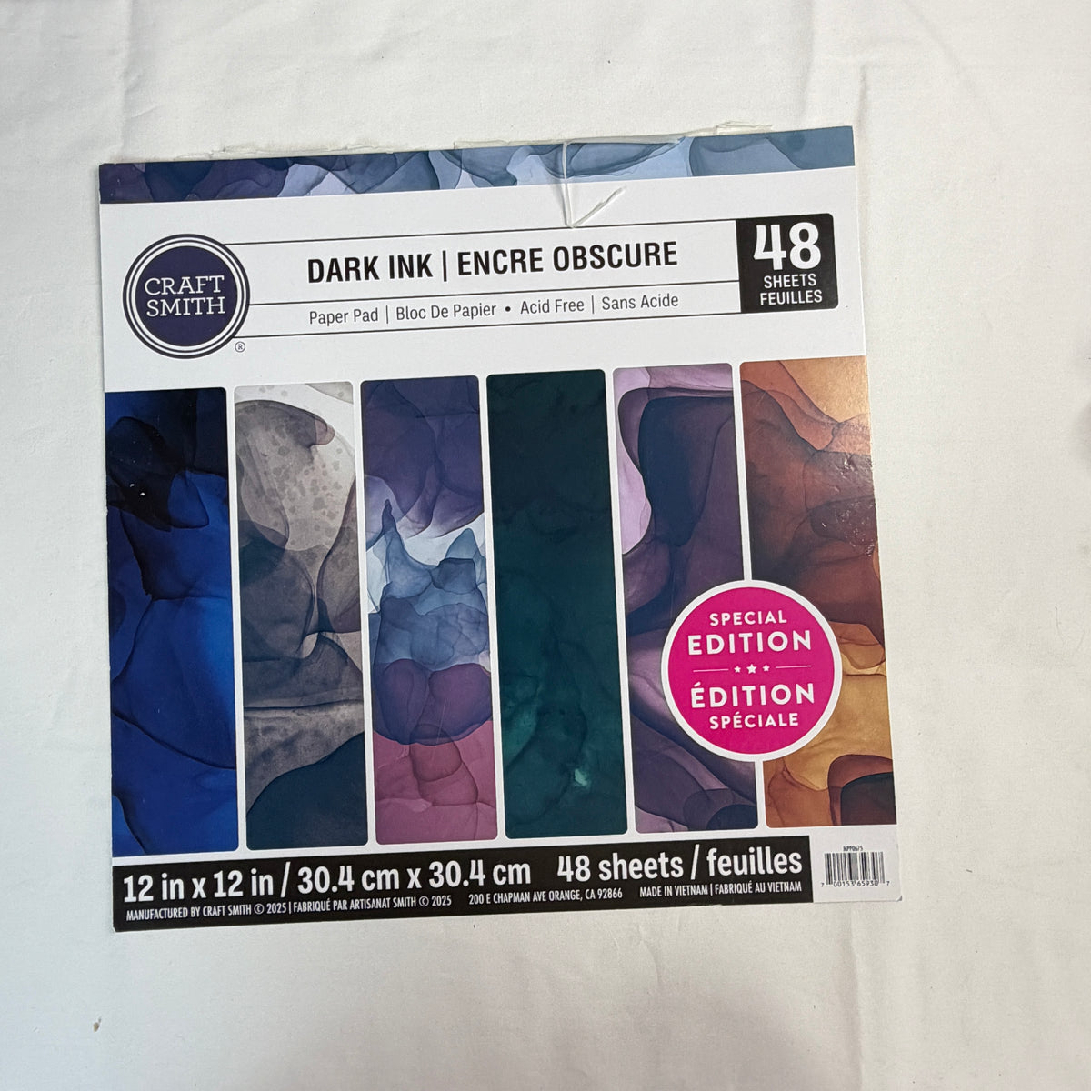 Dark Ink by Craft Smith cardstock bundles - 23 pieces