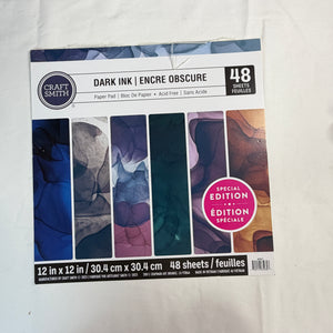 Dark Ink by Craft Smith cardstock bundles - 23 pieces