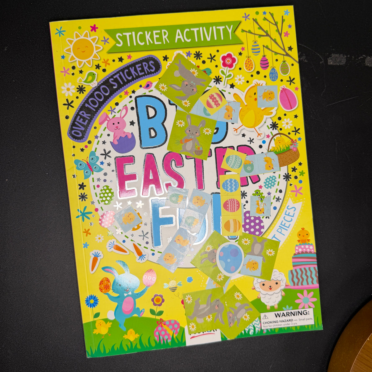 Big Easter Fun sticker activity book - Used
