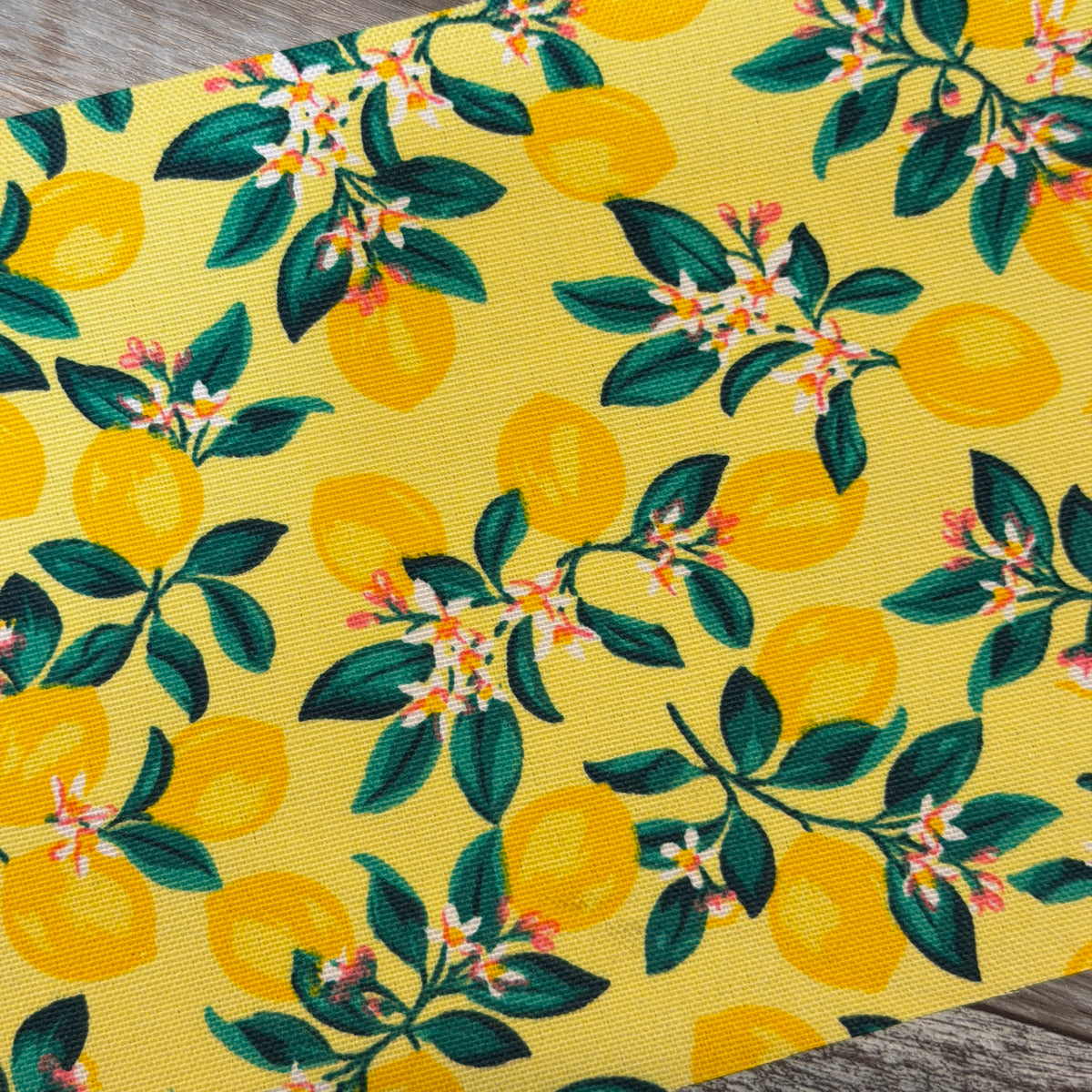 Lemon Indoor/Outdoor Fabric - by the 1/4 yard