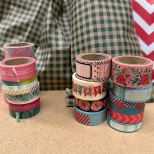 Washi Tape bundles - 9 rolls