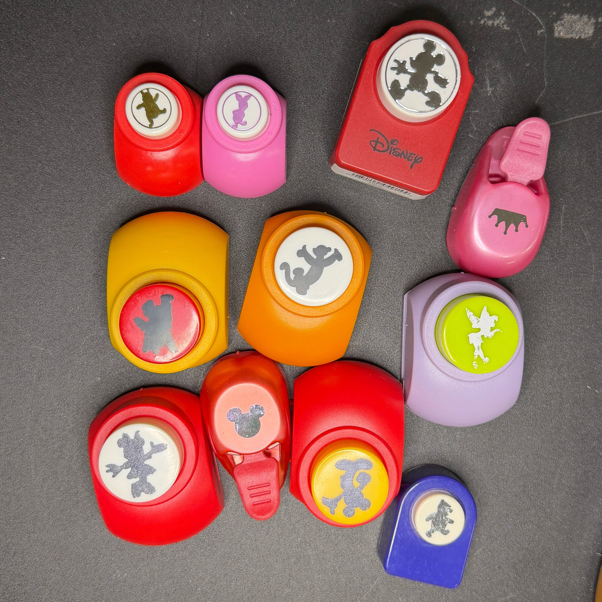 Character paper punches - USED