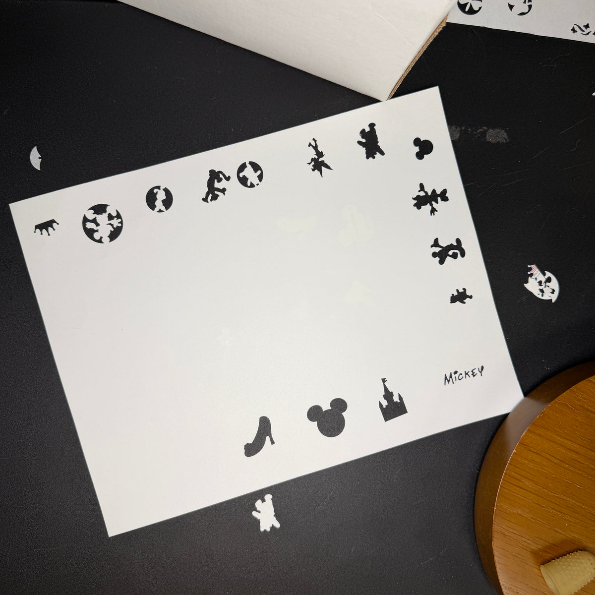 Character paper punches - USED