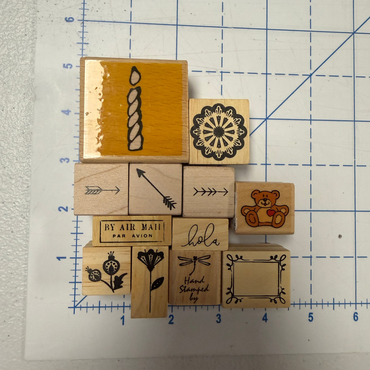 Rubber Stamp assorted bundles - Used