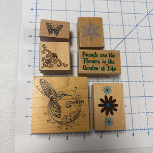 Rubber Stamp assorted bundles - Used