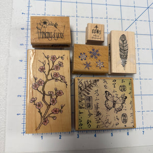 Rubber Stamp assorted bundles - Used
