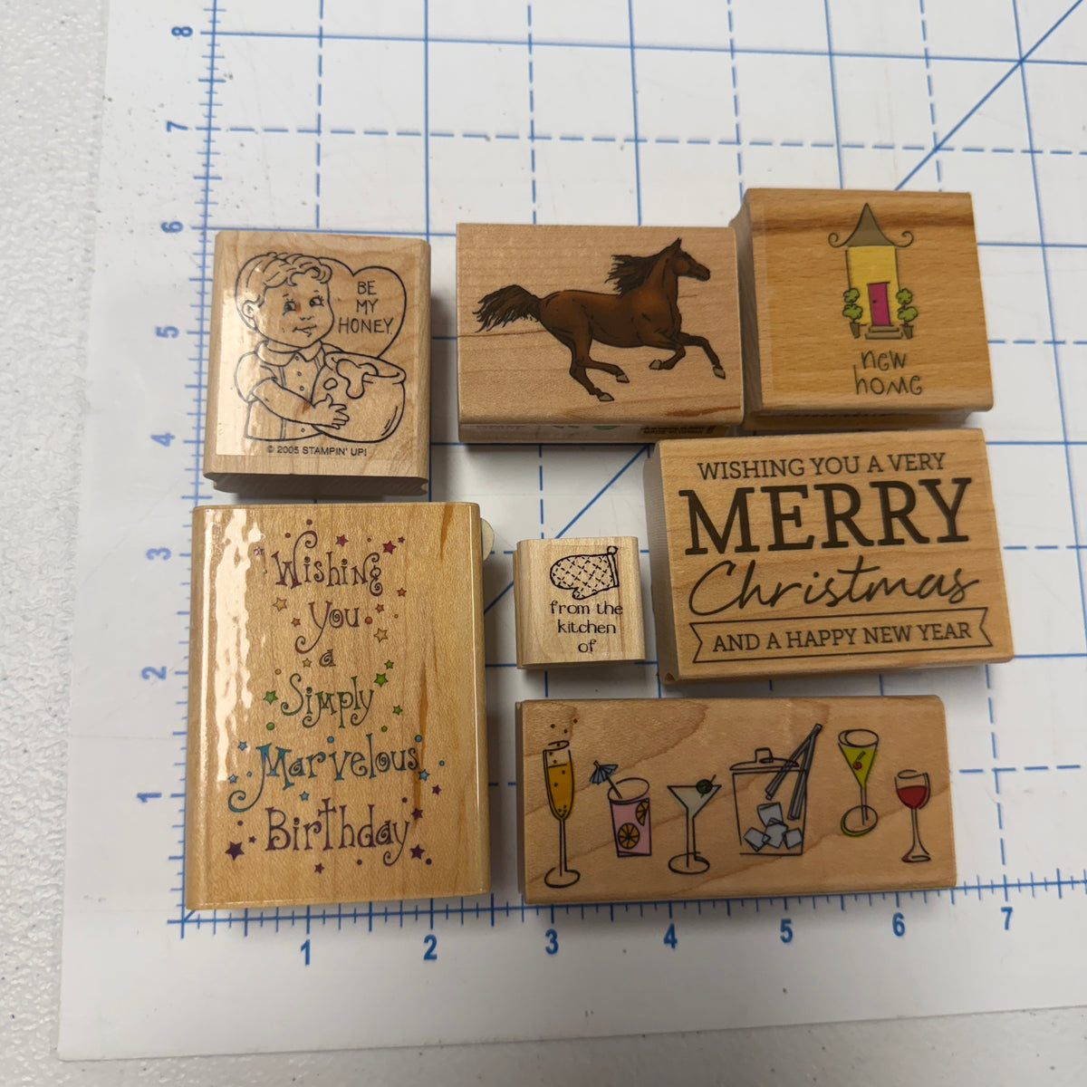 Rubber Stamp assorted bundles - Used