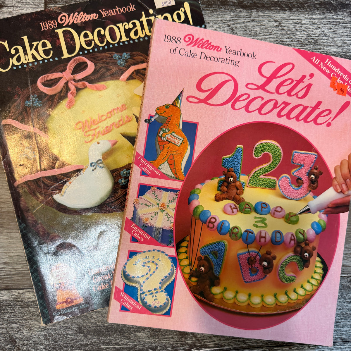 Wilton Cake Decorating Yearbooks