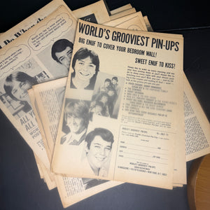 1970s Teen magazine pullouts - 4 pack