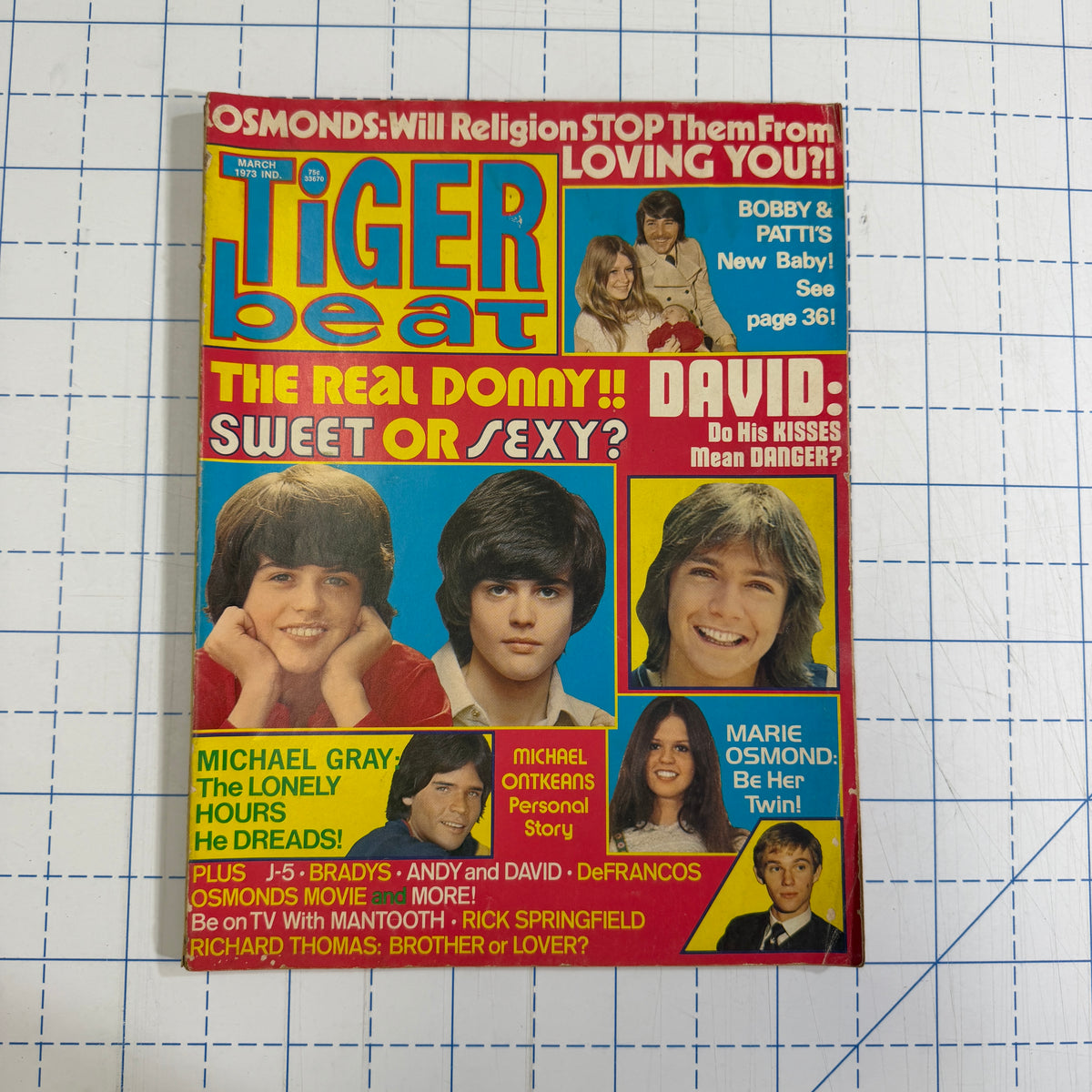 Tiger Beat Super Big Issue magazines