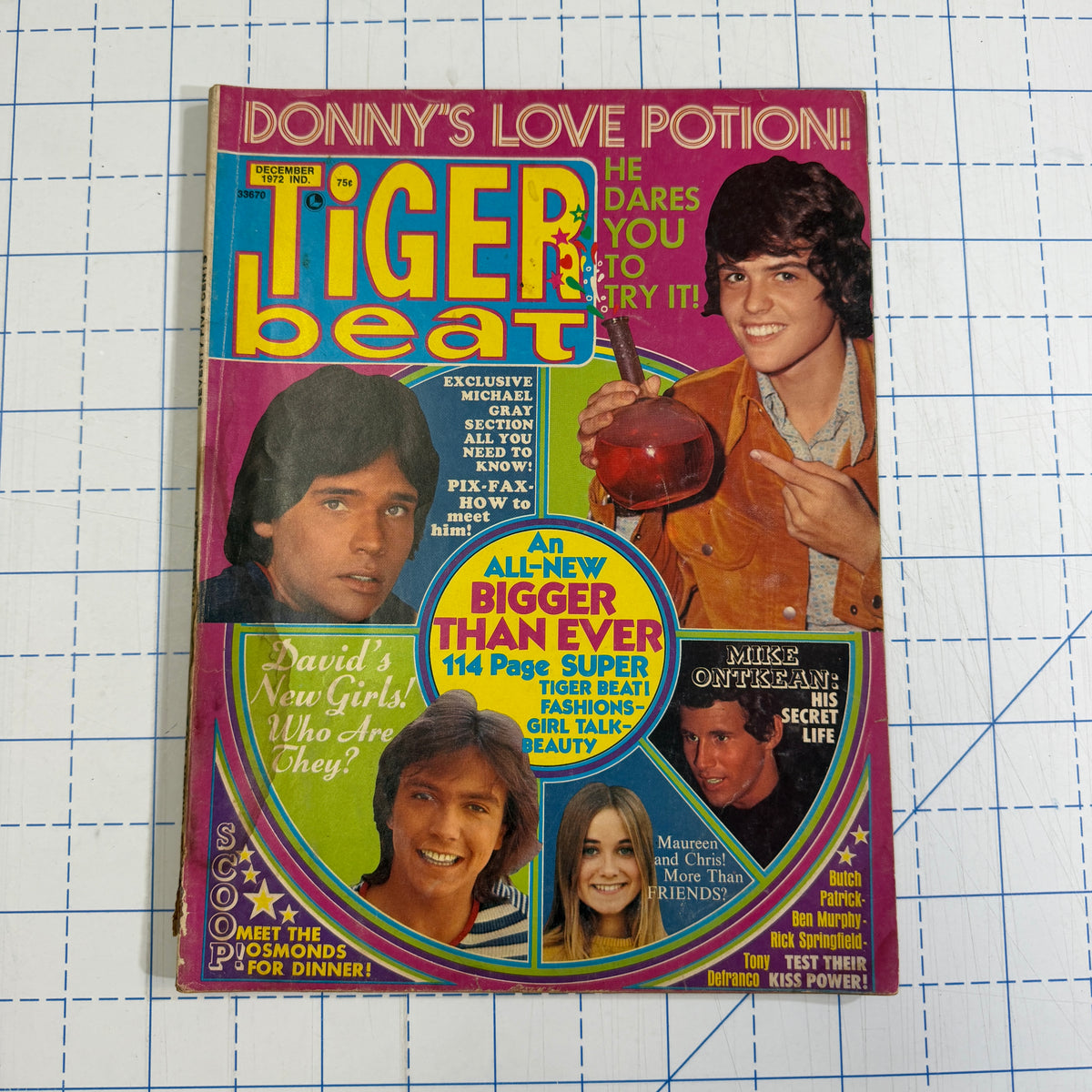 Tiger Beat Super Big Issue magazines