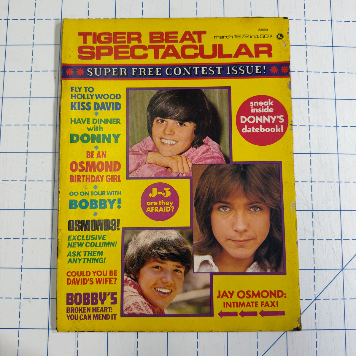 Tiger Beat magazines
