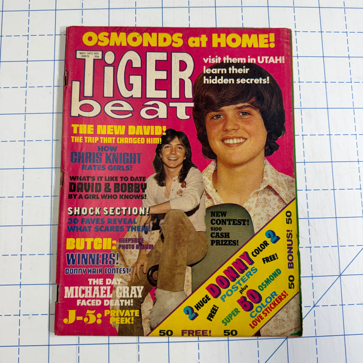 Tiger Beat magazines