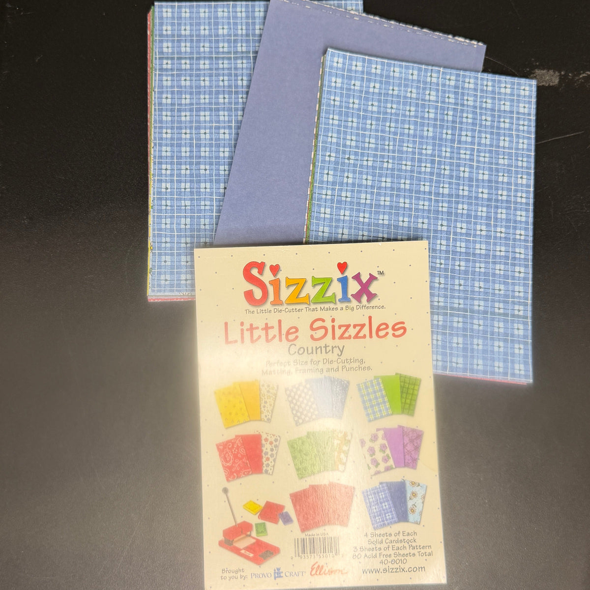 Little Sizzles Country paper - 21 sheets