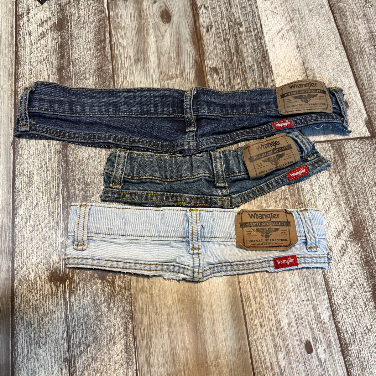 Denim Back Waistband Pair – Branded + Basic