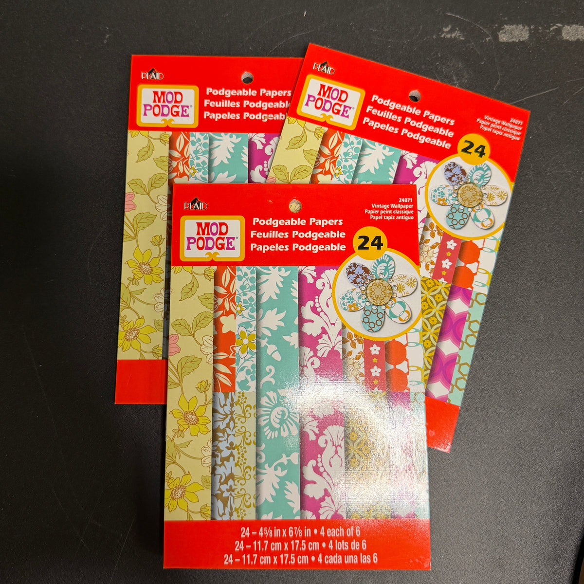 Podgeable Papers by Mod Podge Plaid