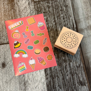 Donut grab bag - journal or rubber stamp