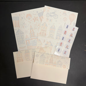 Americana 250th paper & envelope set