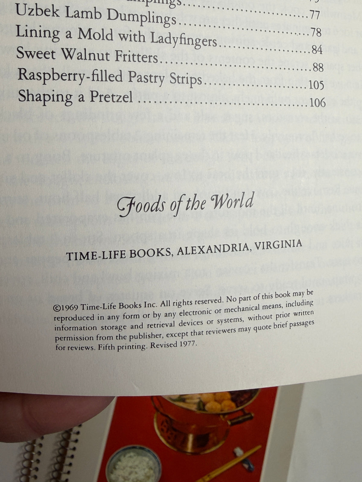Foods of the World - Time Life cook books