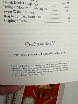 Foods of the World - Time Life cook books