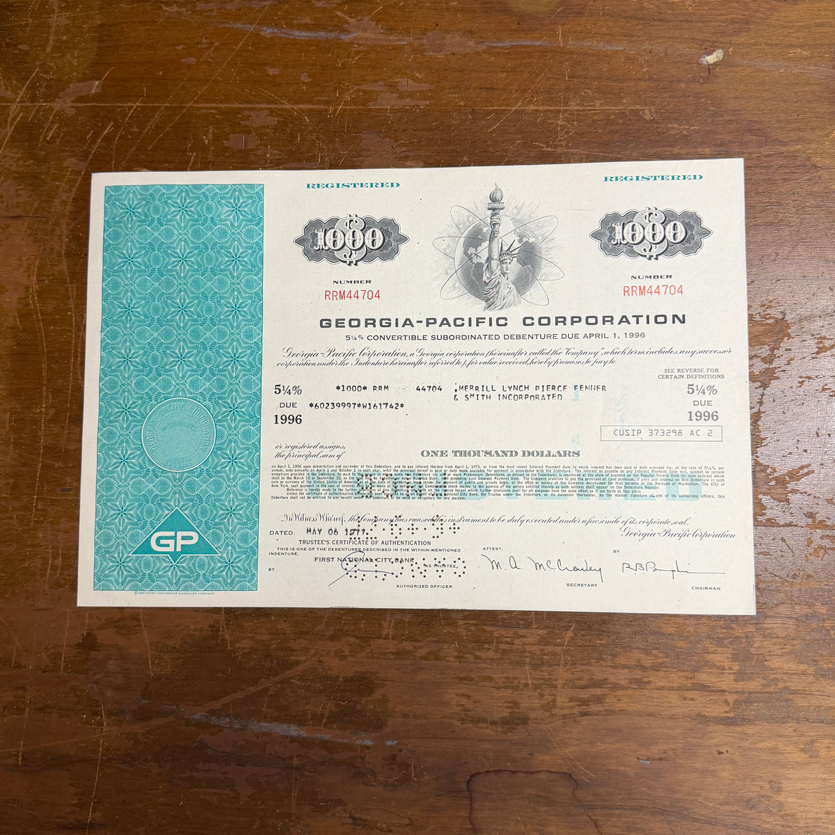 Stock Certificates