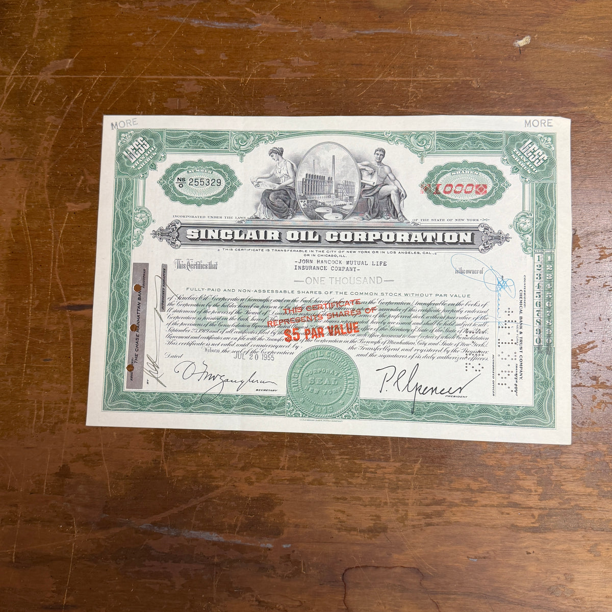 Stock Certificates