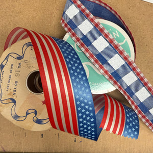 Americana ribbon - by the yard