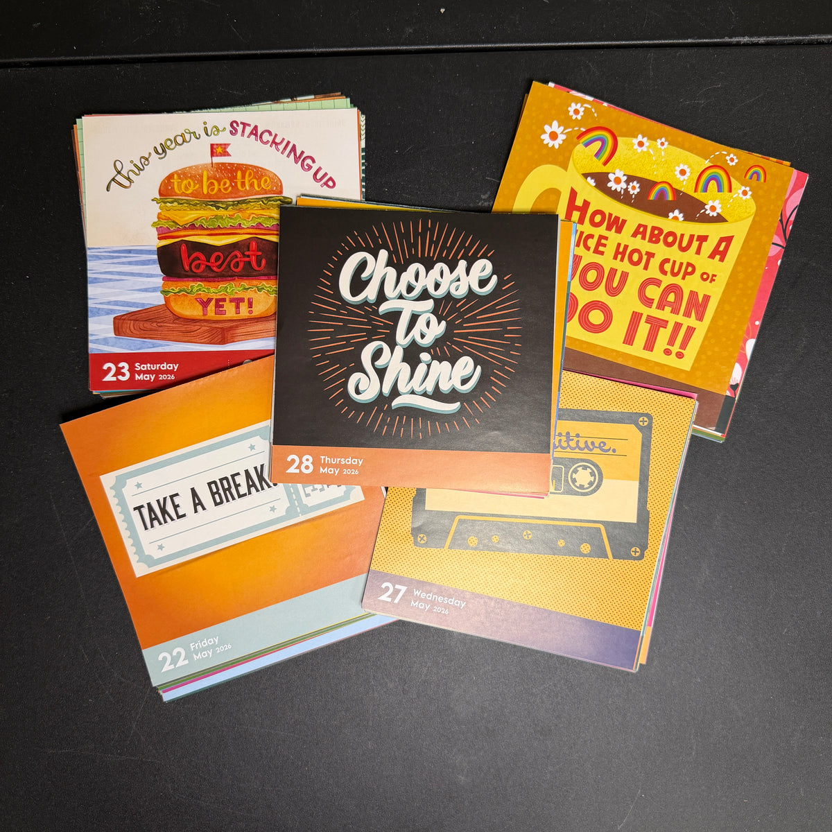 Positivity calendar sets - 20 pages
