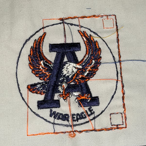 Auburn War Eagle patch - LTP