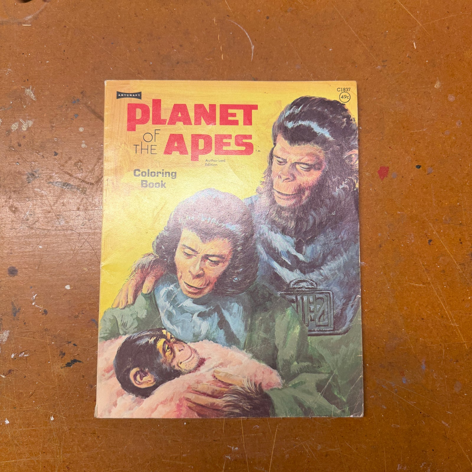 Planet of the Apes coloring book