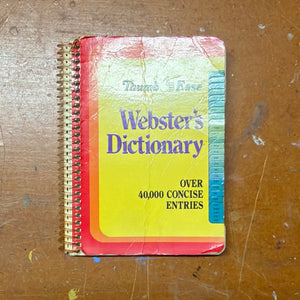 Thumb Ease Webster Dictionary