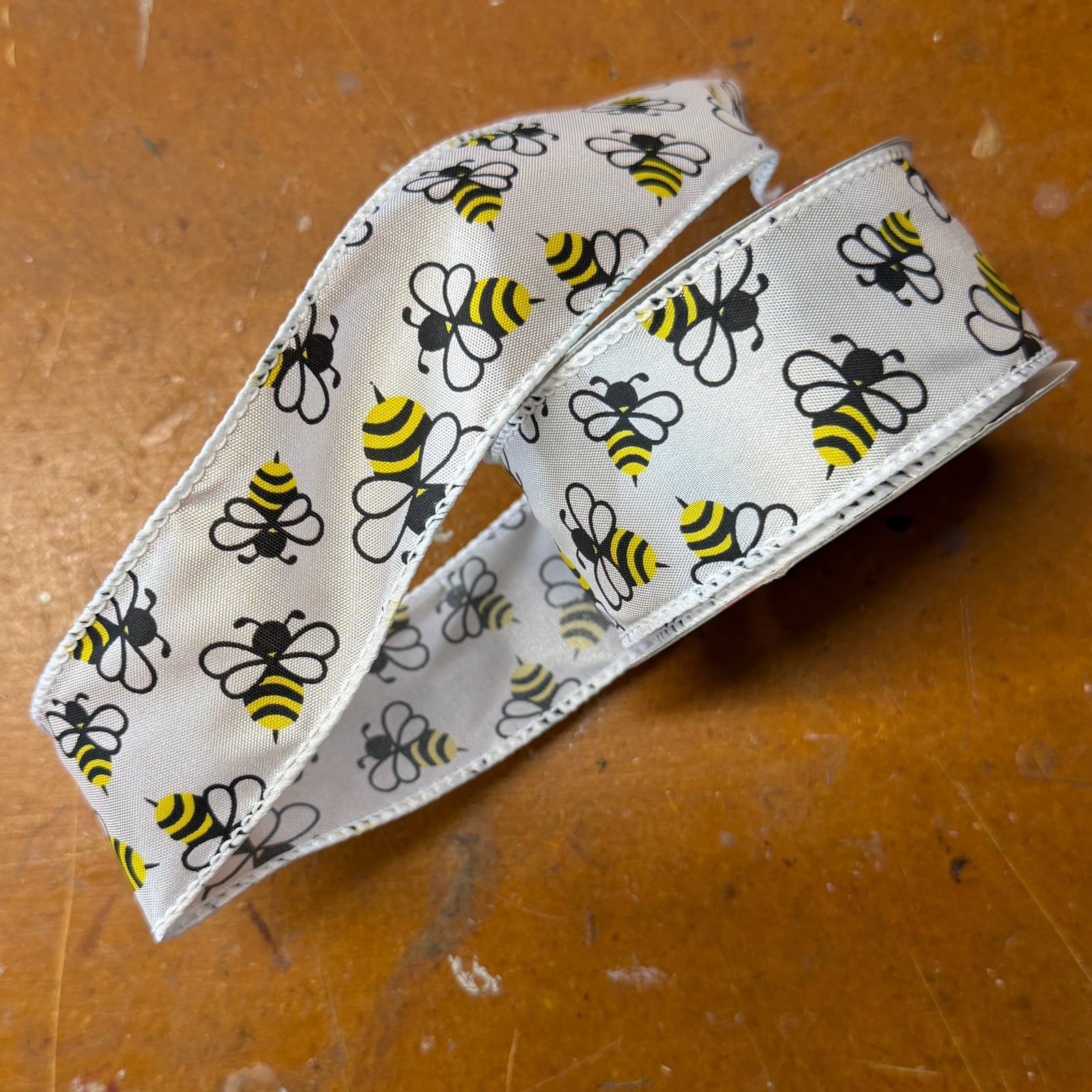 Bumble Bee ribbon - by the yard