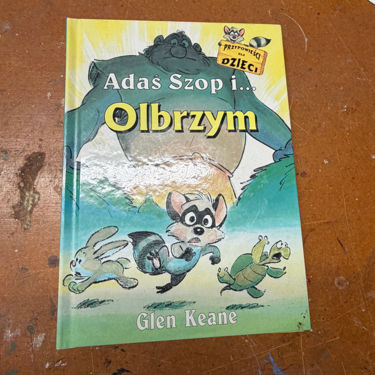 Polish children's books - Racoon Adam