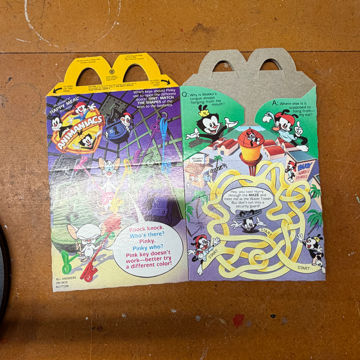 Happy Meal box - empty