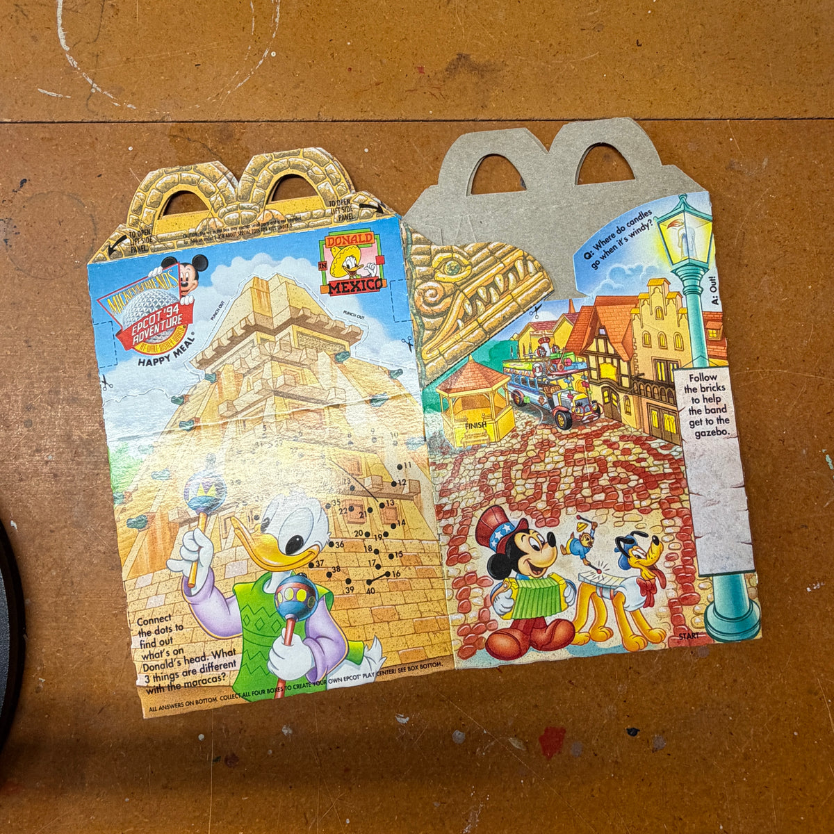 Happy Meal box - empty