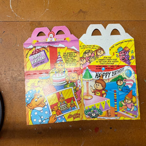 Happy Meal box - empty