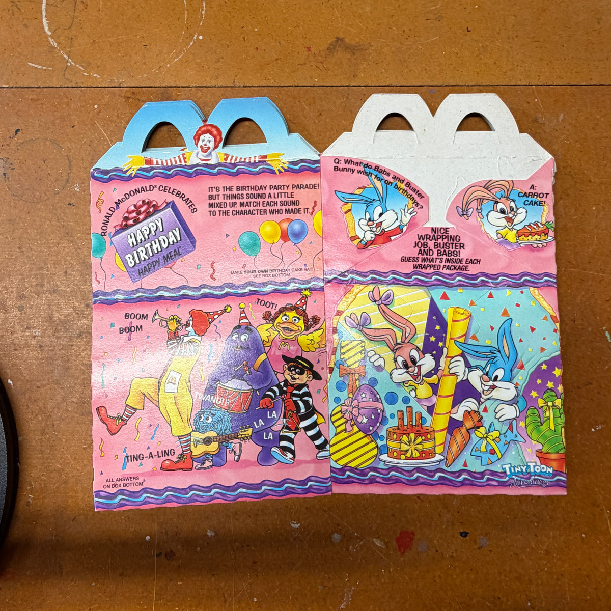 Happy Meal box - empty