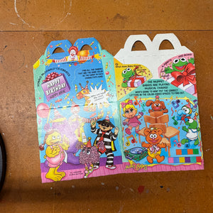 Happy Meal box - empty