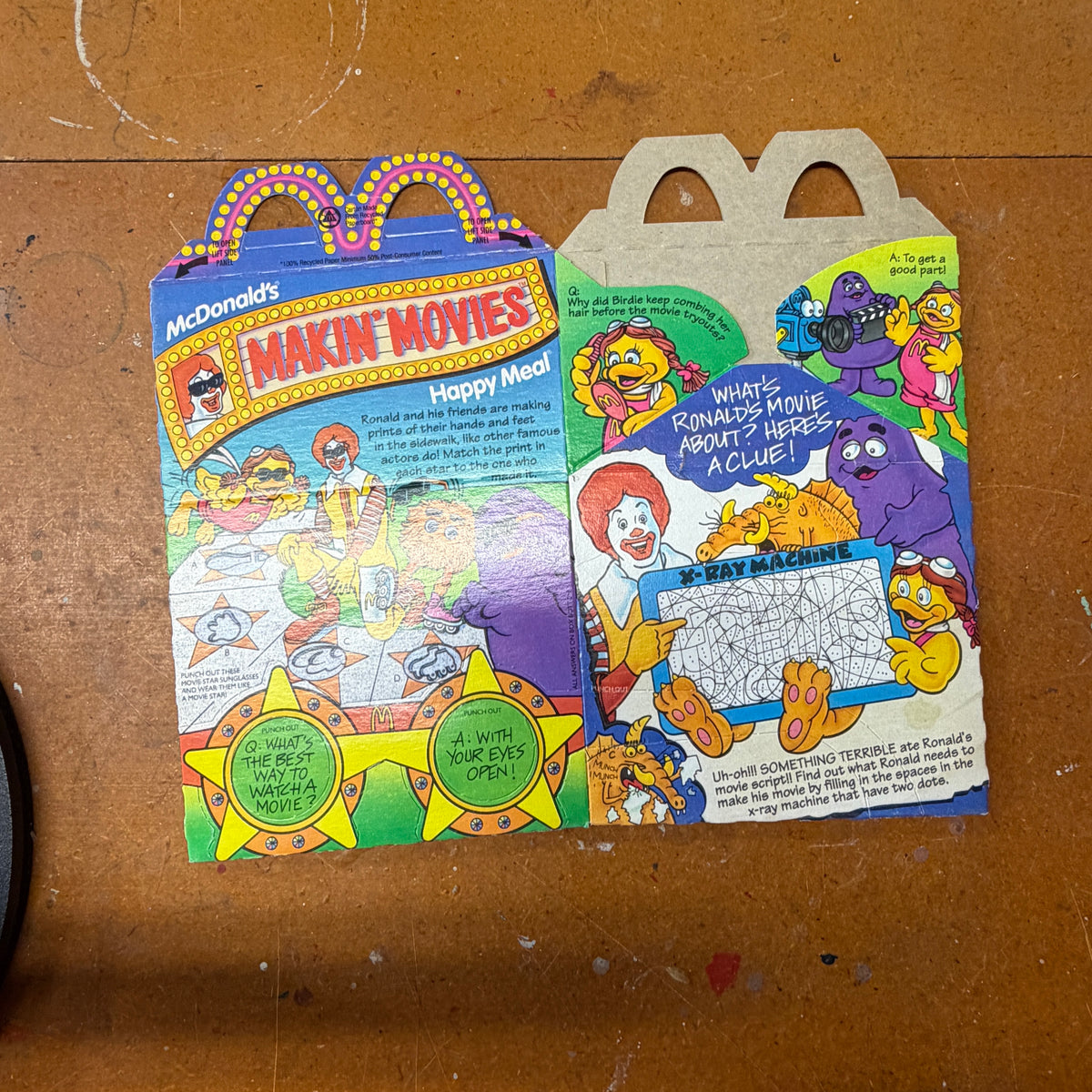 Happy Meal box - empty