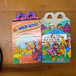 Happy Meal box - empty