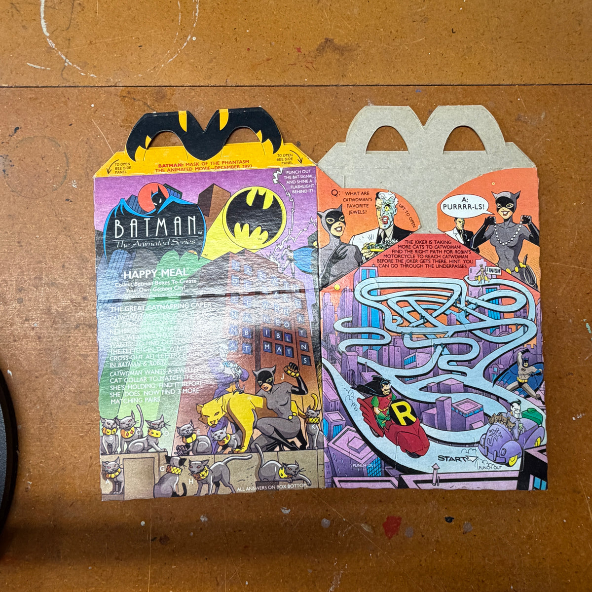 Happy Meal box - empty