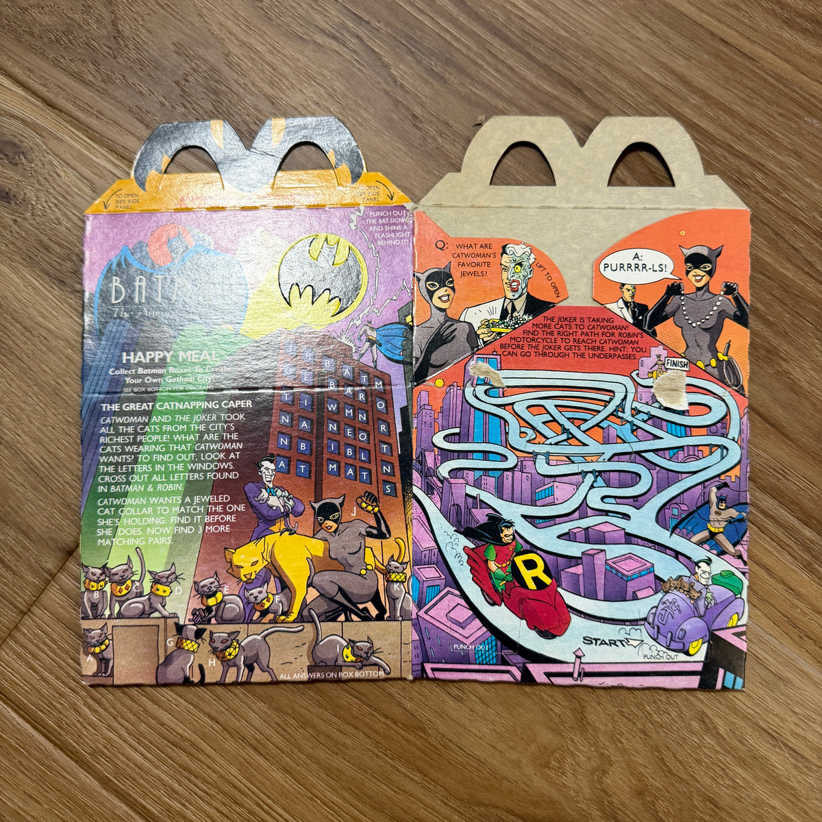 Happy Meal box - empty