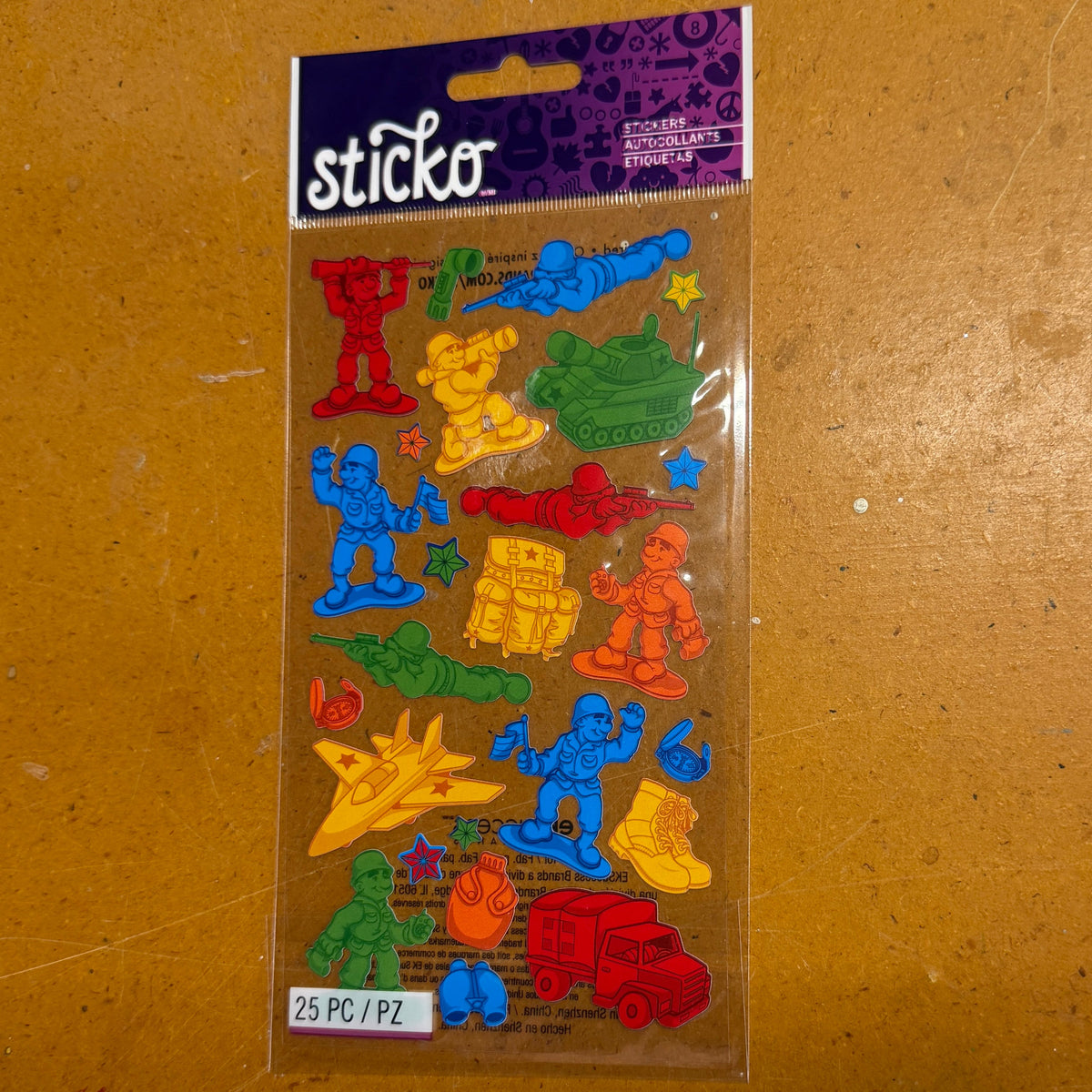 Soldier stickers
