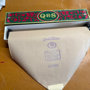 Christmas Player Piano rolls
