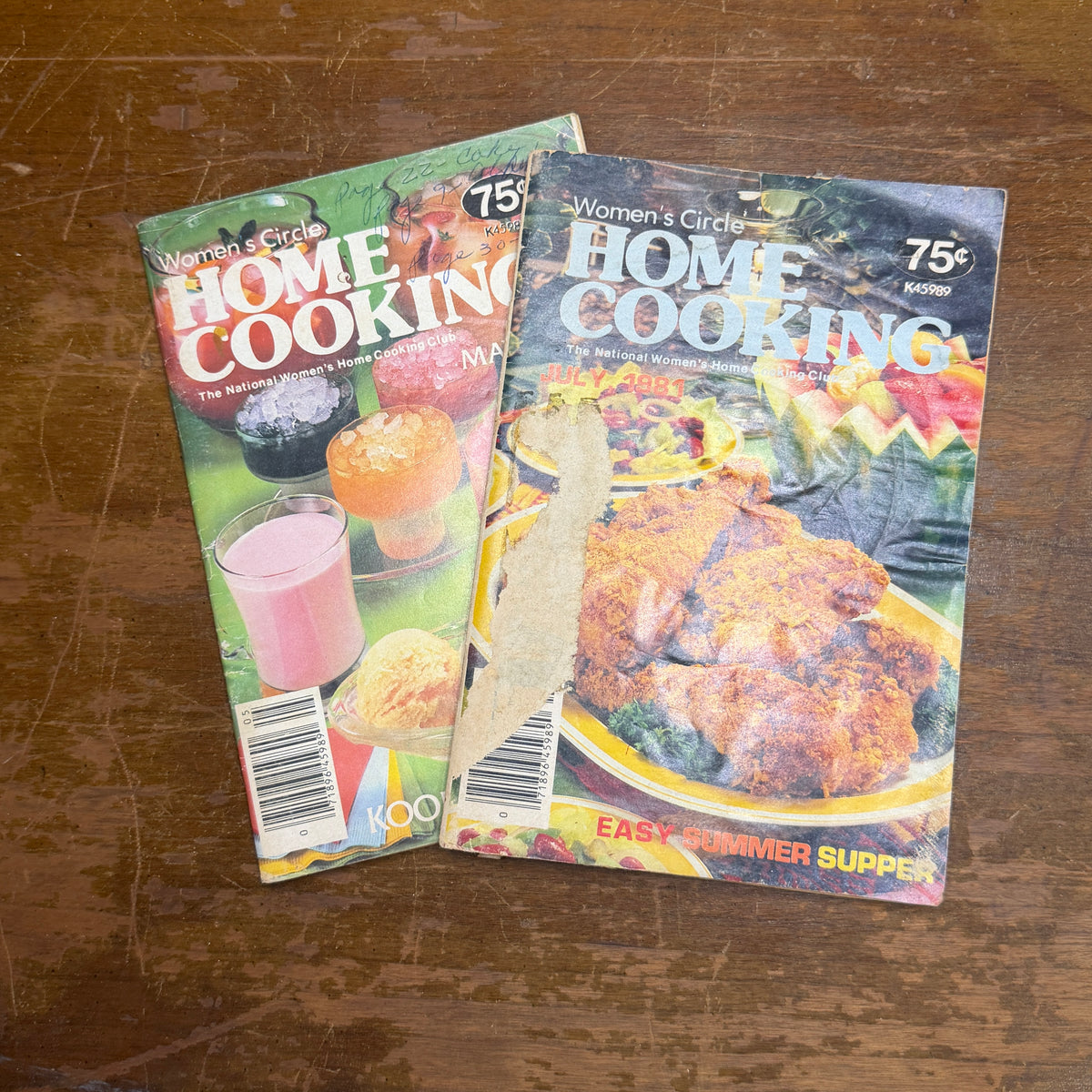 Women's Cirlce Home Cooking - set of 2