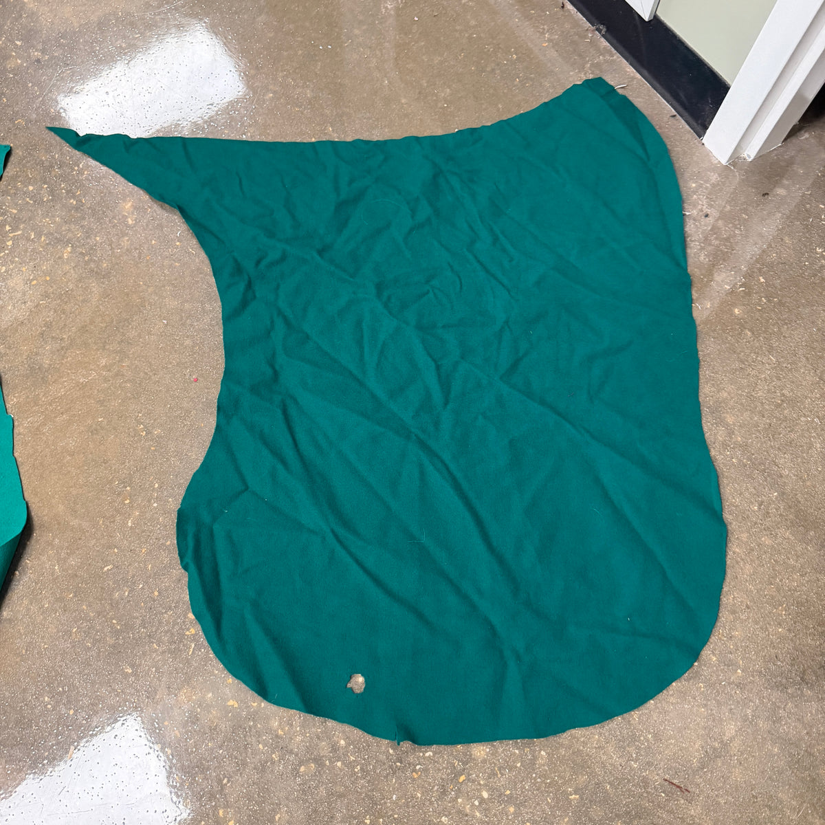 Authentic Retired Casino Roulette Table Felt – Large Piece