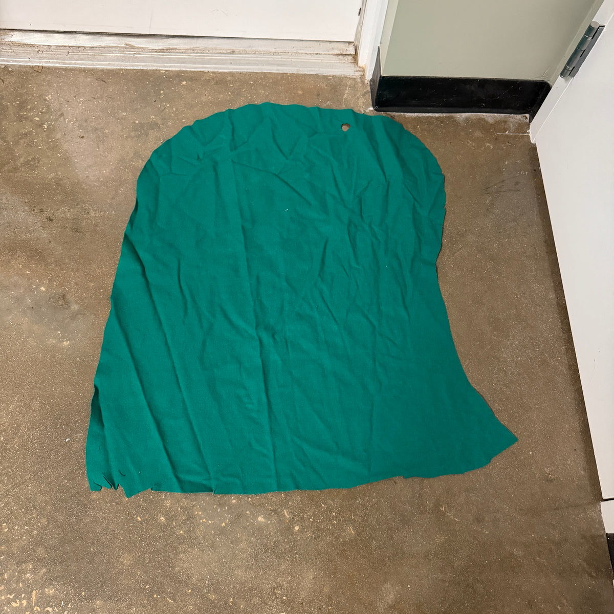 Authentic Retired Casino Roulette Table Felt – Large Piece