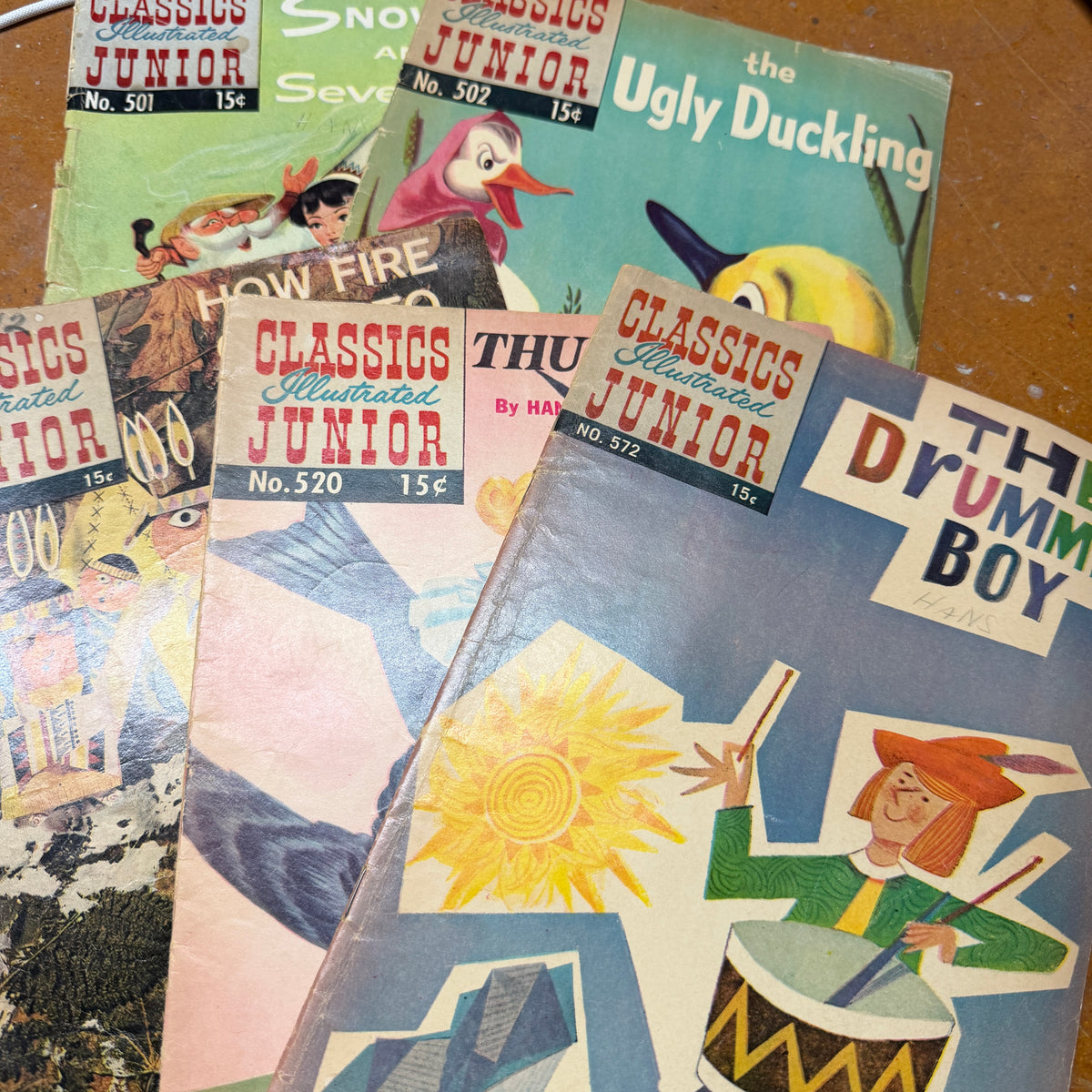 Classics Illustrated Junior comic books