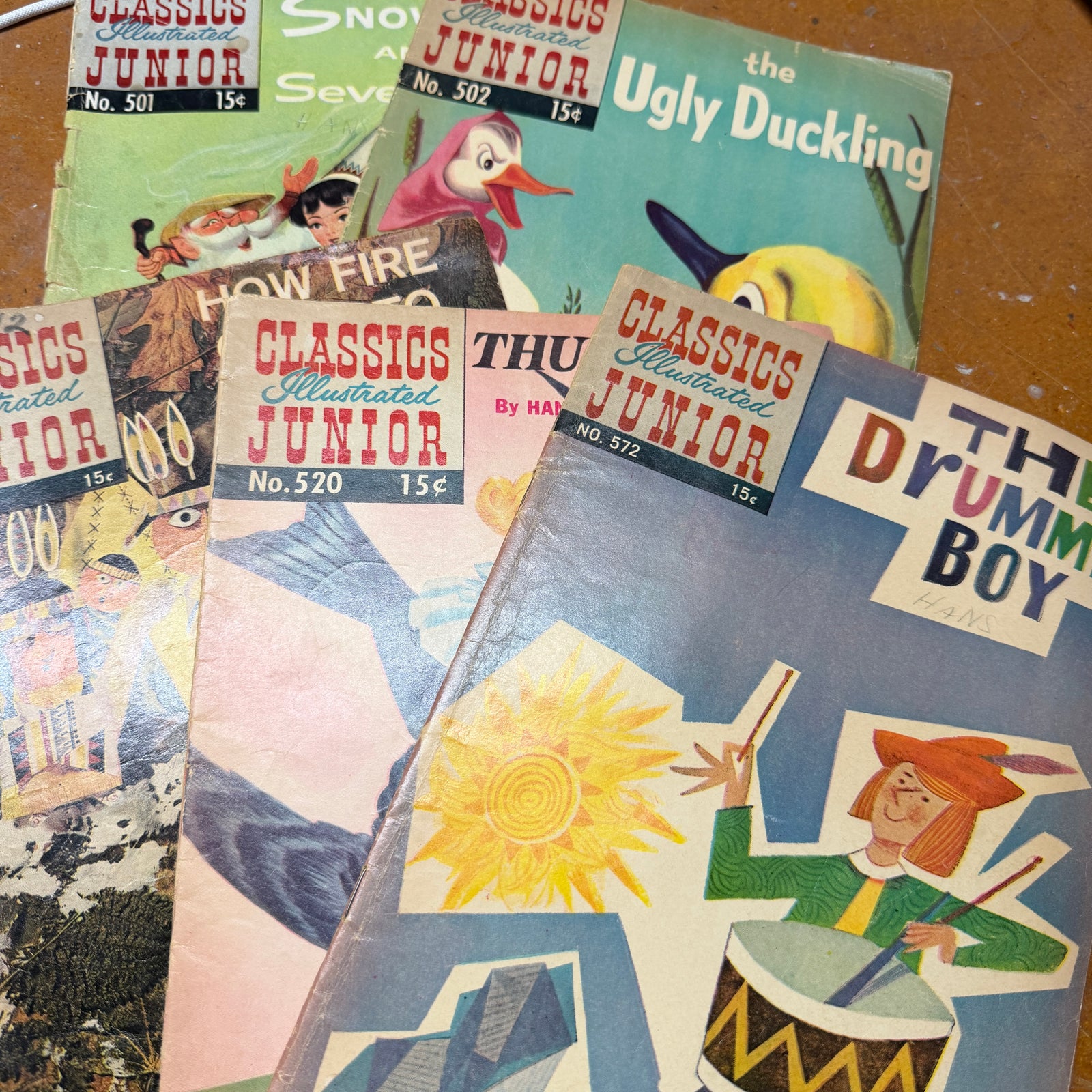 Classics Illustrated Junior comic books