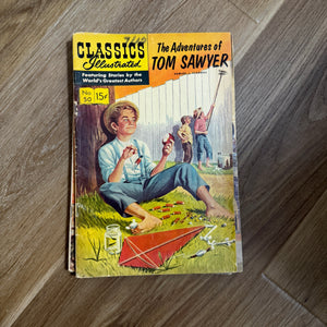 Classics Illustrated comic books